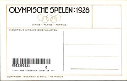 Olympiade 1928 Fussball I-II  Automatically generated translation: ...