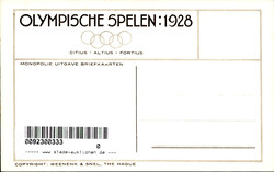Olympiade 1928 Fussball I-II  Automatically generated translation: ...