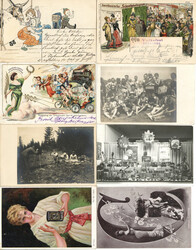 Fotoapparat Kamera Partie von circa 55 Ansichtskarten I-II