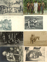 ETHNIK (Typen, Volksleben, usw.) tolle Album mit circa 250 ...