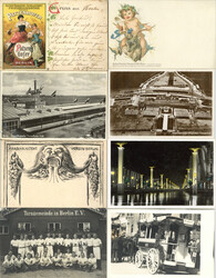 Berlin (1000) Partie von circa 70 Ansichtskarten u. ...