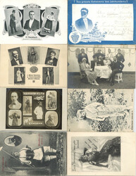 Typen u.a. Travesti, Magier, usw., Album mit circa 100 ...