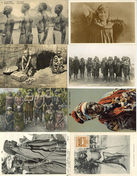 ETHNIK (Typen, Volksleben, usw.) tolle Album mit circa 280 ...