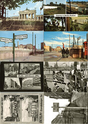 Berlin (1000) meist BERLINER MAUER ZOLL / GRENZE Album mit circa 270 ...