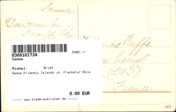 Samoa Friendly Islands vs. Frankatur ApiaAutomatically generated ...