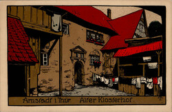 115210: Germany East, Zip Code O-52, 521 Arnstadt - Picture postcards
