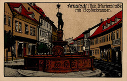 115210: Deutschland Ost, Plz Gebiet O-52, 521 Arnstadt - Postkarten