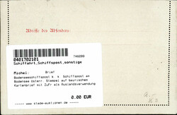 Bodenseeschiffspost k. k. Schiffspost am Bodensee österr. Stempel ...