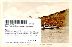 Bodenseeschiffspost k.k. österr. Schiffspost am Bedensee ...