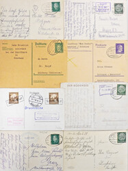 Bodenseeschiffspost Lot mit acht Belegen Schiffspost aus 1929-1940 in ...