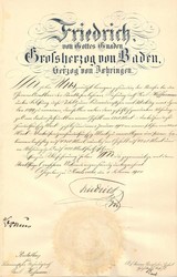 243404: History, German Aristocracy, Baden