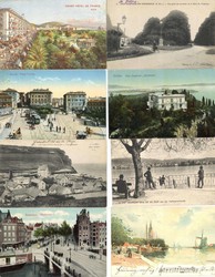 7910: Lots and Collections Picture Postcards Europe - Picture postcards