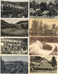 7900: Sammlungen und Posten Ansichtskarten Deutschland