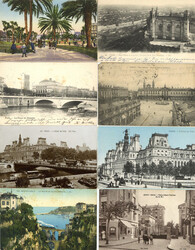 7910: Lots and Collections Picture Postcards Europe - Picture postcards
