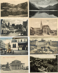 7900: Sammlungen und Posten Ansichtskarten Deutschland