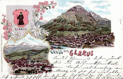 190090: Switzerland, Canton Glarus - Picture postcards