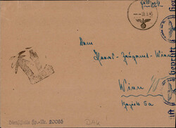 483090: Military, WW - II, Fieldpost