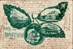 Hochfelden (Elsass) Hotel zur Station, Hauptstrasse 1904 ...