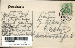 Mörchingen (Frankreich) Brehain, Gasthaus Richard, Fahrrad 1905 ...