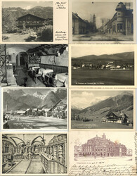 Österreich Lot mit ca. 600 AK dabei auch ein Erinnerungs-Album Tirol ...