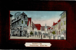 Benfeld (Elsass) Hauptstrasse, Möbelhandlung Littler, Grand Rue I-II ...