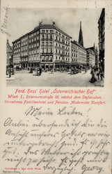 Wien (Österreich) Hotel Österreichischer Hof, Rotenturmstrasse, ...