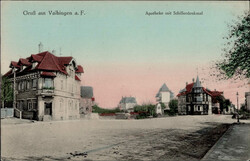 Stuttgart Vaihingen (7000) Apotheke, Schillerdenkmal I