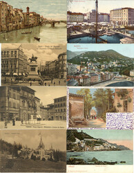 Ausland Partie mit 570 Ansichtskarten Italien I-IIAutomatically ...