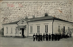 Tauroggen (Litauen) Postamt 1911 I-II  Automatically generated ...