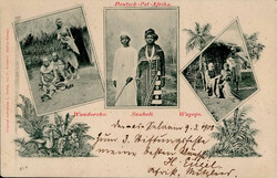 Kolonien Deutsch-Ostafrika Wandorobo Suaheli, Wagogo, Stempel ...