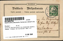 Kolonien Deutsch-Ostafrika Wandorobo Suaheli, Wagogo, Stempel ...
