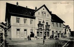 Aalen (7080) Bahnhofstrasse, Volkszeitung 1916 I-II  Automatically ...