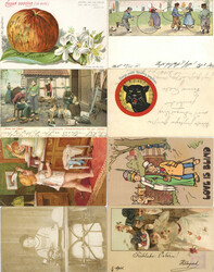7140: Sammlungen und Posten Britisch Commonwealth allgemein - Postkarten