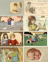 7140: Sammlungen und Posten Britisch Commonwealth allgemein - Postkarten