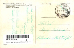 Gablonz an der Neiße Winter-AK, Wünschbaude I-IIAutomatically ...