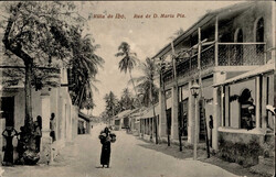 Vila do Ibo (Mosambik) Rua de D. Maria Pia 1912 II (Abschürfungen ...