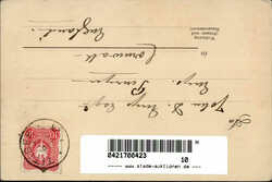 Vorläufer 1889 Schwarzwald 6.7.1889 von Titisee nach Cornwall / ...