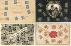 215000: Postgeschichte, Briefmarken, Briefmarke auf Ansichtskarten