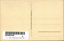 Aschaffenburg (8750) Künstler-Stein-Zeichnung-AK Pfaffengasse I-II  ...