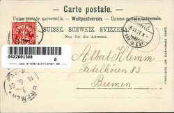 Basel (Basel-Stadt) Gewerbe-Ausstellung 1901 I-II  Automatically ...