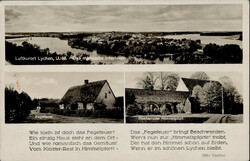 Lychen (o-2093) Klosterruine Himmelpfort, Fegefeuer 1937 I-II