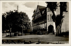 Lychen (o-2093) Strandhotel 1937 I-II