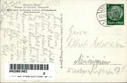 Lychen (o-2093) Strandhotel 1937 I-II