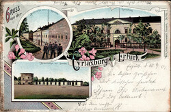 Erfurt (o-5000) Gruss von der Cyriaxburg 1901 I-II  Automatically ...