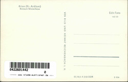 Krien (o-2141) Foto-AK Konsum-Warenhaus I-II