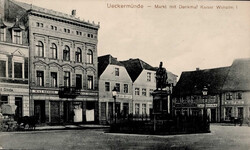 Ueckermünde (o-2120) Kaiser Wilhelm Denkmal, Handlung Senger, ...