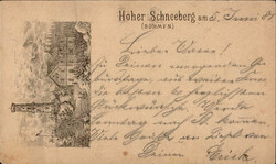 Vorläufer 1881 Hoher Schneeberg Böhmen auf Österreich-GSK II- (ca. ...