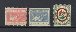 5714: Switzerland Hotelpost stamps