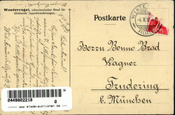 WWandervogel Schweiz sign. Paul Tanner 1911 I-II (Kanten bestoßen)  ...