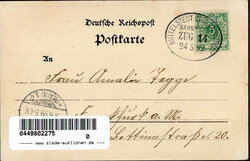 Schloßvippach (o-5101) 1899 II (Eckknicke)  Automatically generated ...